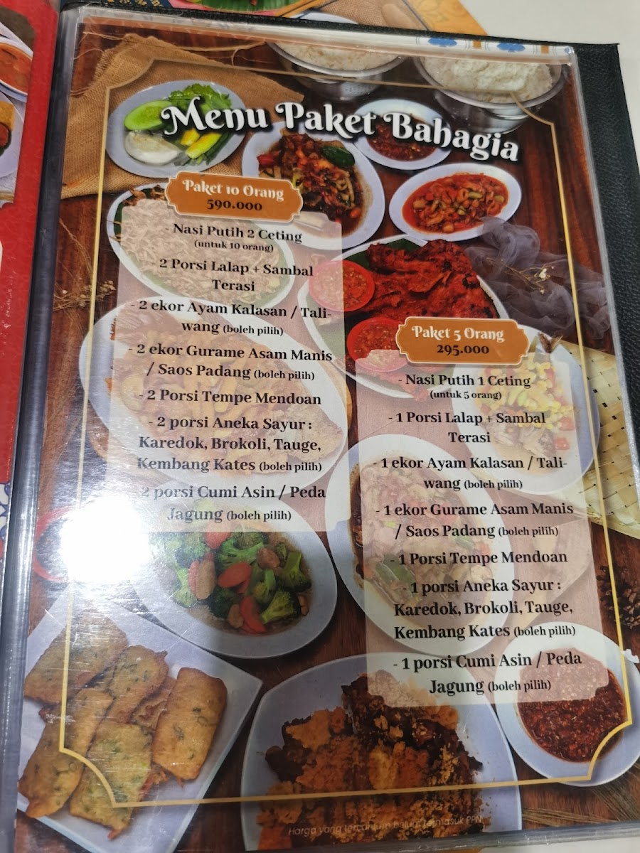 RM. Mbok Wito Pahoman Menu - Image 3