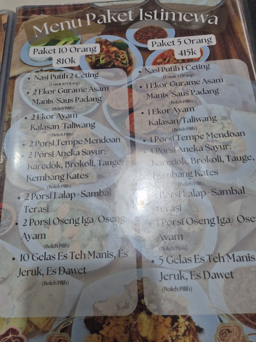 RM. Mbok Wito Pahoman Menu - Image 4