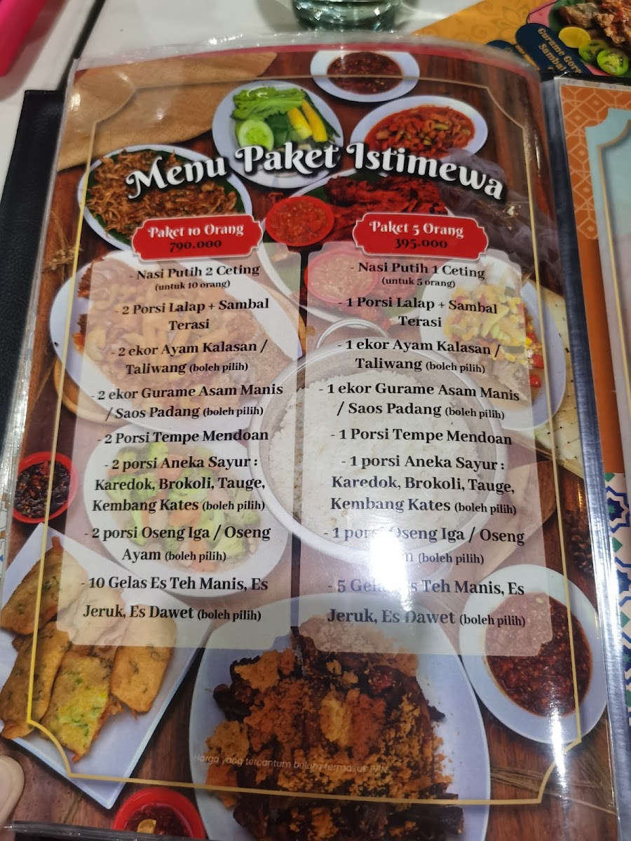 RM. Mbok Wito Pahoman Menu - Image 5
