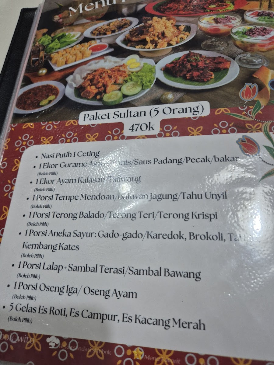 RM. Mbok Wito Pahoman Menu - Image 6
